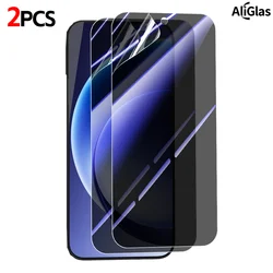 Premium Privacy Hydrogel Film - 2 Pack Explosion - Proof HD Screen Protectors for Privacy Hydrogel