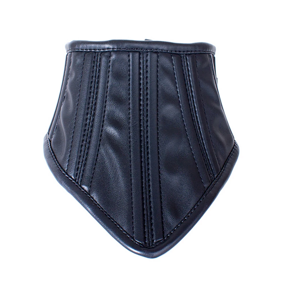 Sex Products Erotic Black Soft Sponge Padded Inside Leather Chastity Posture Neck Collar For Bdsm Choker Bondage Couples_voghion.com