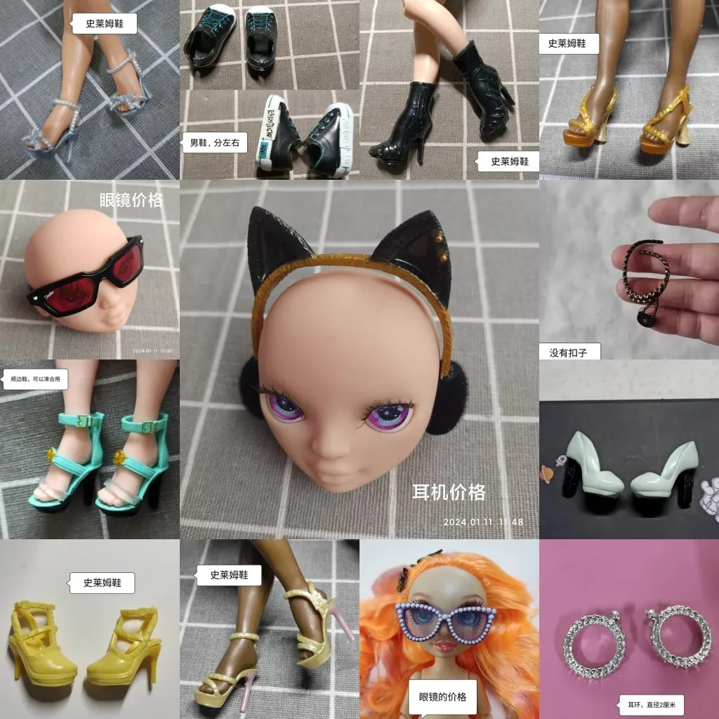 Bambola Della Ragazza Accessori Arcobaleno Stivali Scarpe 30Cm Regalo Barbi Per Ragazza 1/ 6 Dongcheng