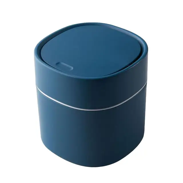 Blue with Snap Lid