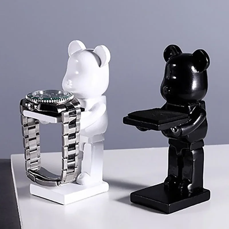 Creative Watch Stand Dock Support Apple Watch Base Holder Desktop Nightstand Watches Display Bracket Accessories Storage for Men