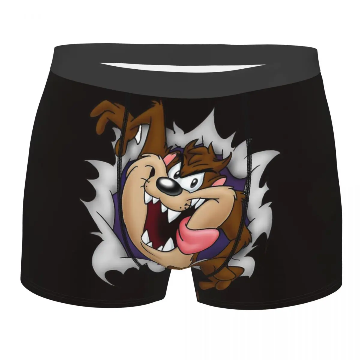 

Tasmanian Devil 3 Man's Boxer Briefs Underpants Taz Cartoon Anime Highly Breathable Top Quality Gift Idea