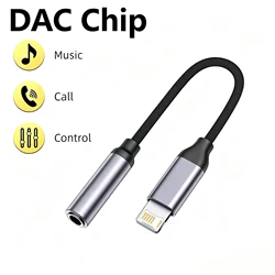 Universal Audio Adapter Kit: Lightning & USB - C to 3.5mm Jack Converter (Adapter for iPhone)