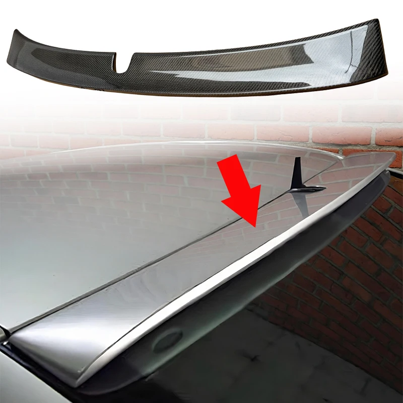 Spoiler alettato per tetto per Mercedes Benz W219 CLS350 CLS500 CLS55 AMG 2004-2010, alettone posteriore per bagagliaio auto - Image 2
