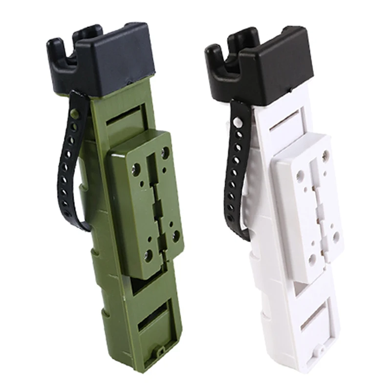 Fishing Rod Holder Fishing Cooler Box Tackle Box Barrel Holder Detachable Rod Bracket Adjustable Pole Tube Stand Snap Design