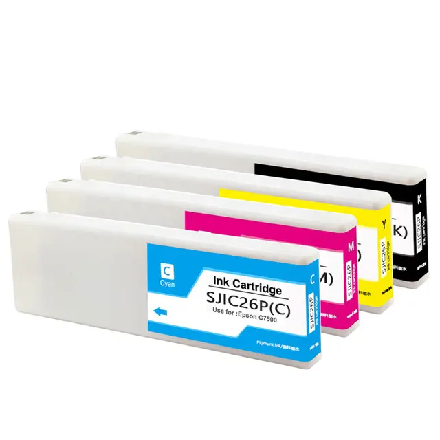 Epson-インクカートリッジTM-C7500,sjic26pと互換性があり,epson