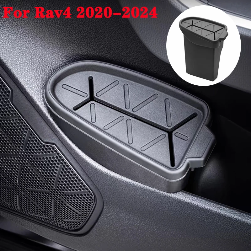 

For Toyota Rav4 2024-2020 Garbage Can Bin, Side Door Storage Box Organizer Trash Can With Exclusive Packaging (Passenger Seat)