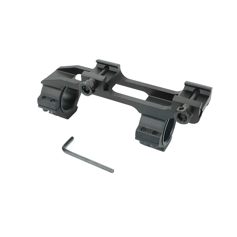 One piece sight bracket 20mm Picatini and Weaver rails 24.5/30mm pipe diameter sight bracket ring bubble level integrated