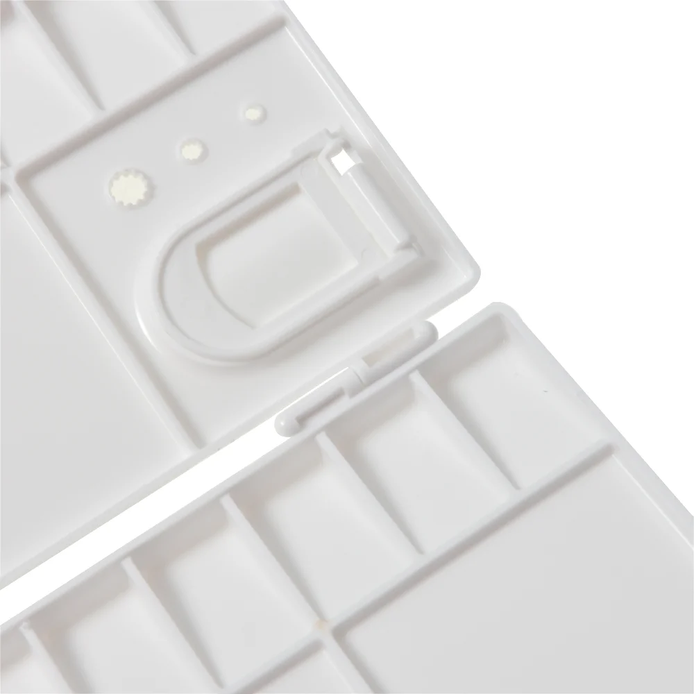 25Grid Folding Watercolor Palette Paint Tray Box Renovate Pigment Box Painting Tool Artistic Supplies