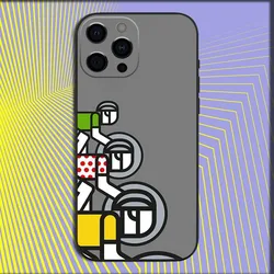 Sleek Black Tour De France Bike Phone Case - Soft Protective Cover for iPhone 12 Mini (Z1)