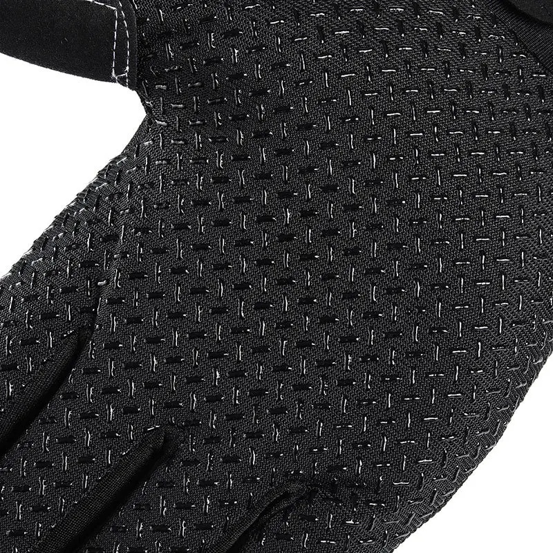 Motorcycle Full Finger Gloves For Men Women Shockproof Non-slip Outdoor Fitness Cycling