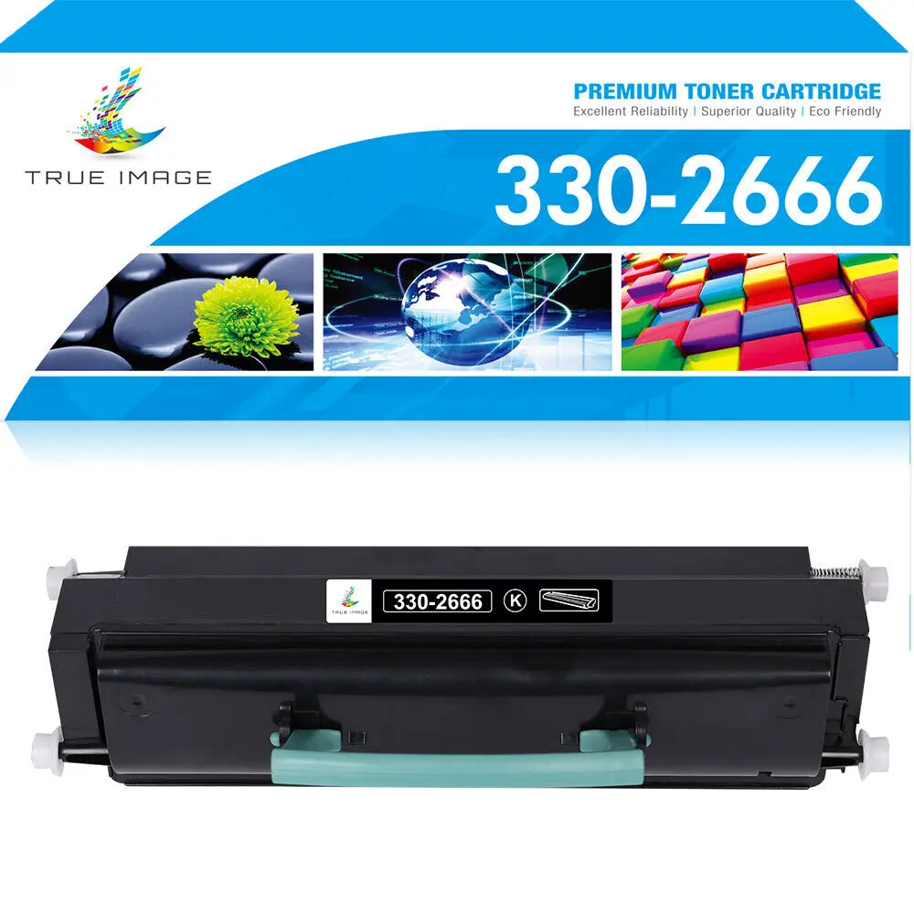 1pk 2330 2350 alto rendimento toner cartucho para dell 330-2666 pk941 rr700 330-2650