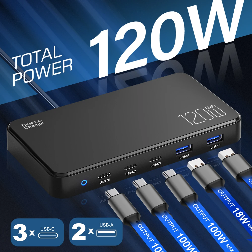 USBCChargingStation120WUSBCGaNChargerChargingHub5PortsforMultipleDevices.jpg
