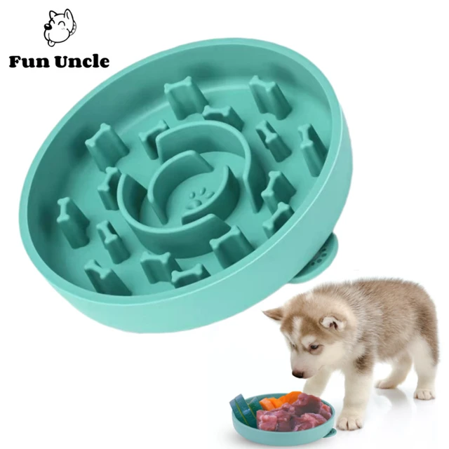 Slow Feeder Dog Bowls Dog Food Bowl Slow Feeder Prevent Choking