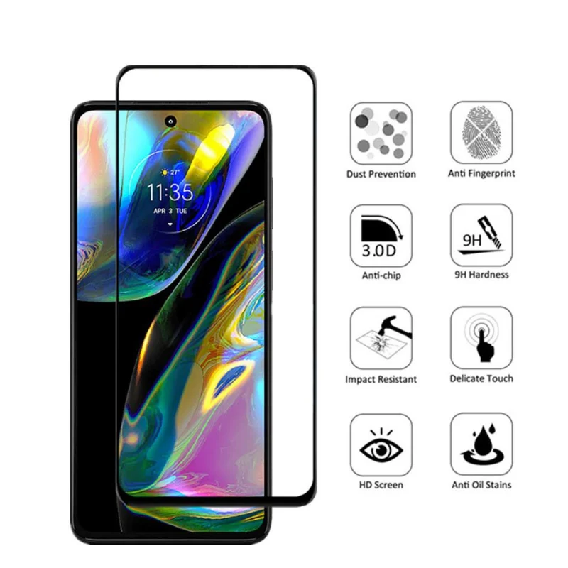 2PCS 9H Tempered Glass For MOTO G13 G22 G23 G30 G32 G42 G52 G60 G72 G73 G82 G100 G200 5G Glass Screen Protector Film