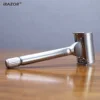 iRAZOR New Heavy Butterfly Design Double Edge Safety Razor with 10pcs Original Blade Refills for Men Reusable Grooming Gift Set 3