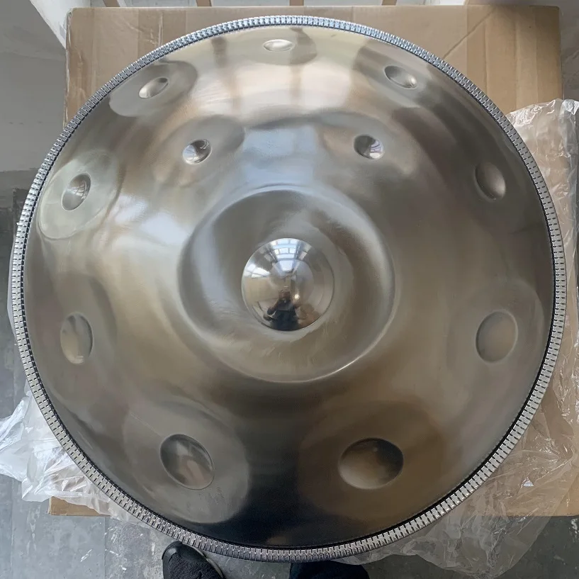 

HandPan 12+2tones Hand Drum D Kurd HANDPAN Drum 440Hz 432Hz Double-sided Tone Hand Pan Steel Drum D Minor 12+4tones HandPan D