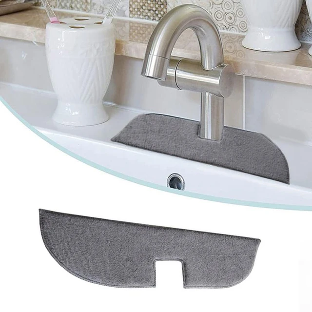 Kitchen Sink Faucet Splash Mat  Drying Mat Kitchen Counter - 1pc Kitchen  Absorbent - Aliexpress