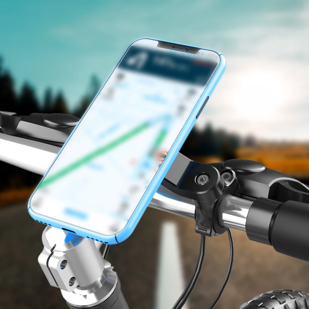 Motorcycle Bike Phone Holder Stand Bicycle Quad Lock Phone Holder Bike  Holder 360° Rotatable For Xiaomi Iphone Security Bracket - Holders & Stands  - AliExpress