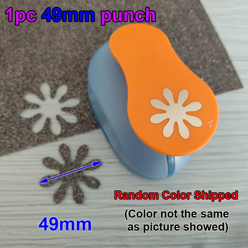 1pc Daisy Shaped Craft Hole Punch Scrapbooking School DIY Flower Paper Cutter EVA Foam Petal Greeting Card Festival Punching