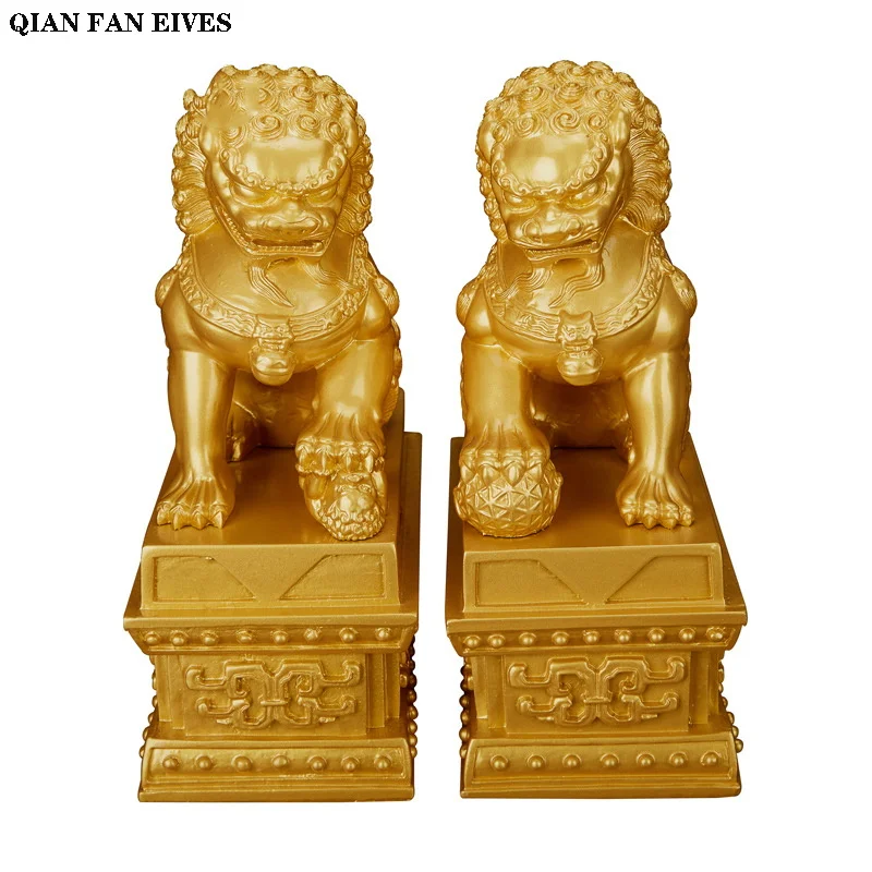 

2 шт., декоративная статуя в китайском стиле