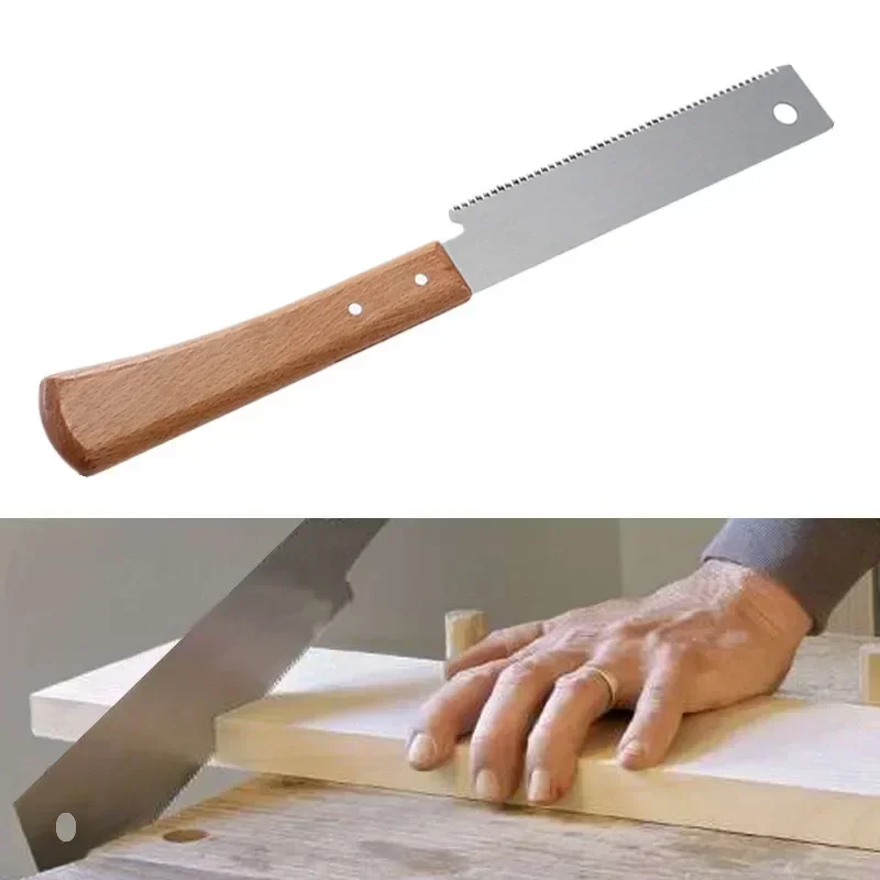 Flush Japanese Tools Double-edge Steel Woodworking Blade Flexible Cut Sharp Sawtooth For Saw Small Saw Hand Trimming 3