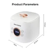 220V Mini Rice Cookers 1-3 People Home Soup Multifunctional Integrated High Capacity Electric Cooker Multicooker Rice Cooker 6