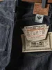 Rugged Bronson S801XX Slub Raw Selvage Denim Jeans 1943 Vintage Waist Overalls Rigid 5
