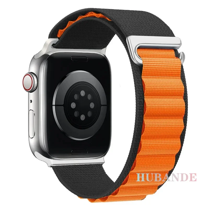 Alpine Loop Nylon Strap for Apple Watch - Vibrant and Durable Design
