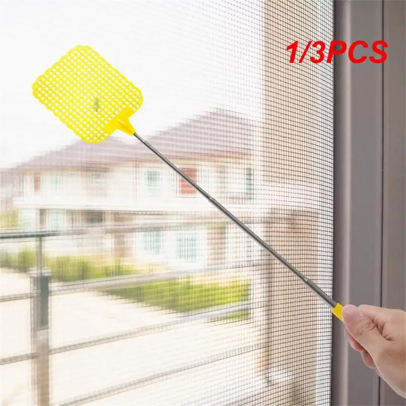 

1/3PCS 73cm Fly Swatters Telescopic Extendable Prevent Pest Mosquito Tool Flies Trap Retractable Swatter Home and Garden