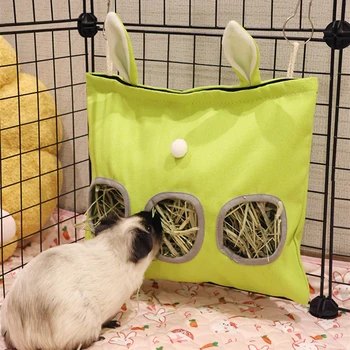 Fun Rabbit Feeding Bag, Totoro, Dutch Pig, Mole, Feeding Bag, Rabbit Hay Bag, Pet Food Bag