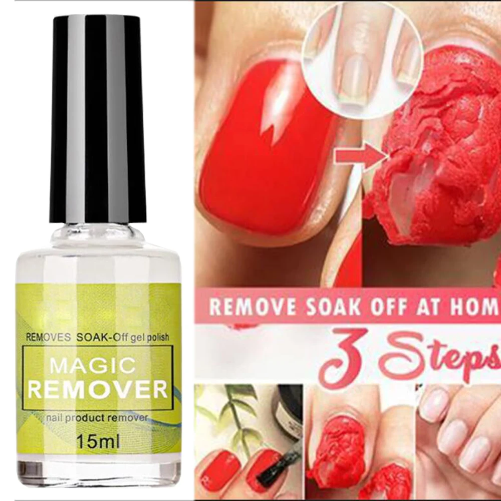 Removes Gel Polish Gel Nails, Magic Gel Polish Remover