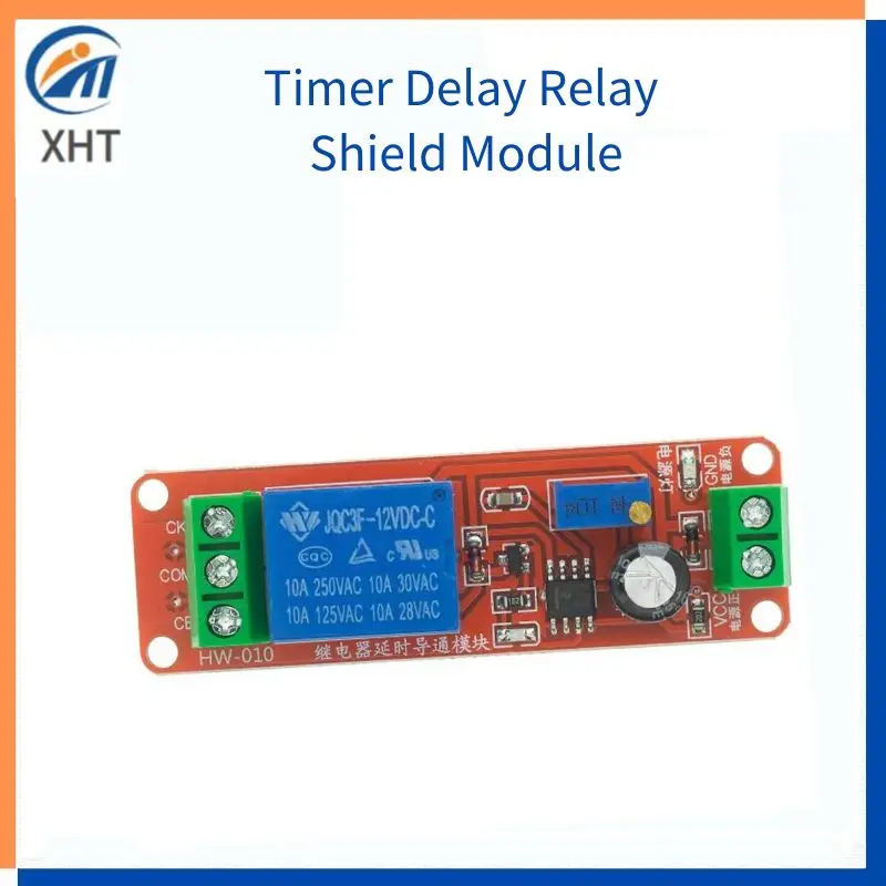 DC12VTimerDelayRelayShieldModuleNE555TimerSwitchAdjustable