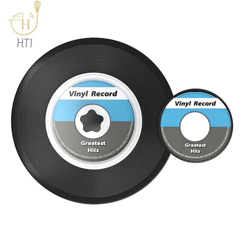 7-12 Inch EP LP Vinyl Record Label Saver Vinyl Record Clean Saver Cleaning Protector Waterproof Label Clamp vinyl record cleaner