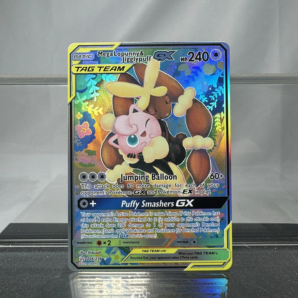 PKM-Karten Holographic Charizard EX GX Resolve MCharizard Einzelkarten TAG TEAM Game Collection Karten PTCG Proxy Karten Spielzeug Geschenke – Detail 16
