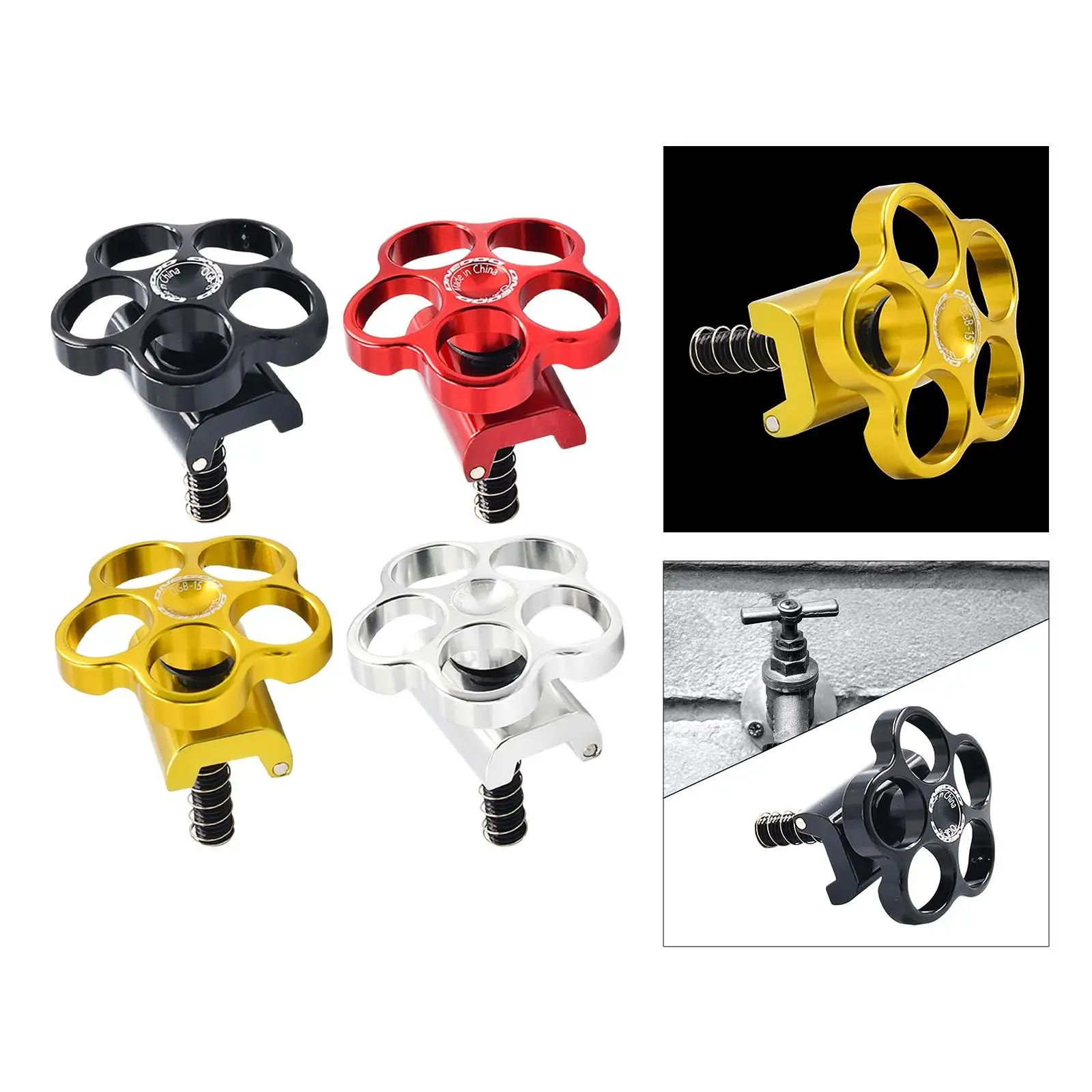 Reemplazo de hebilla plegable, accesorios de hebilla de bisagra para ciclismo al aire libre, alta
