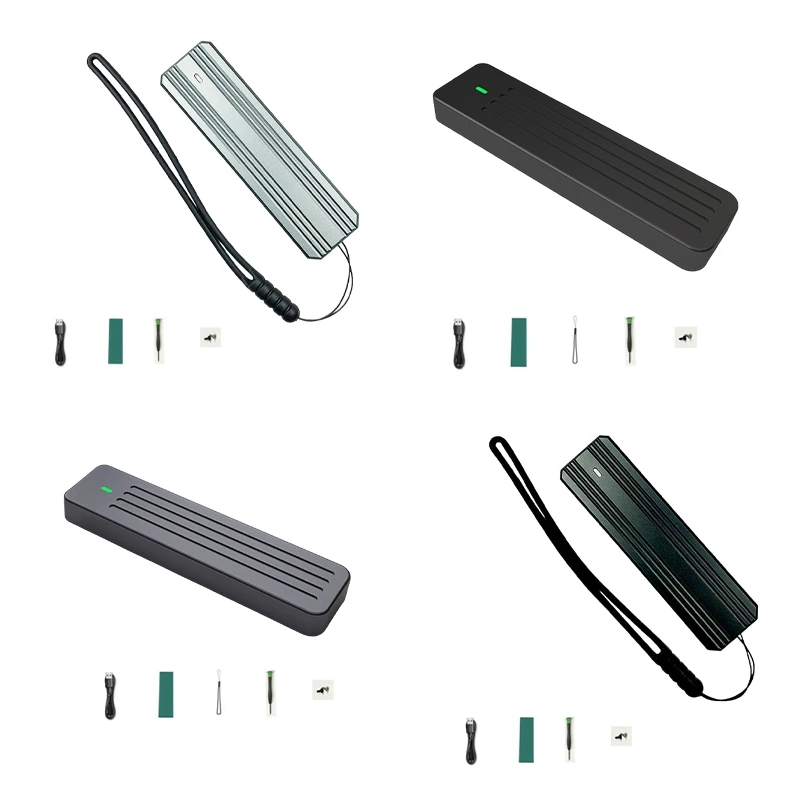 

M.2 алюминиевый корпус SSD, поддержка Nvme/NGFF SATA TYPE-C USB3.2 GEN2, алюминий 10G, двойное соглашение