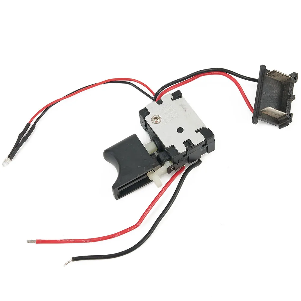 Electric Drill Dustproof Speed Control Push Button Trigger Switch DC 21-25V Lithium Battery Drill Speed Control Trigger Switches