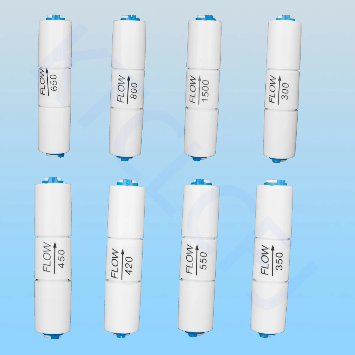 High-Capacity RO Water System Waste Water Regulator with Quick Connect 1/4 Hose Fitting