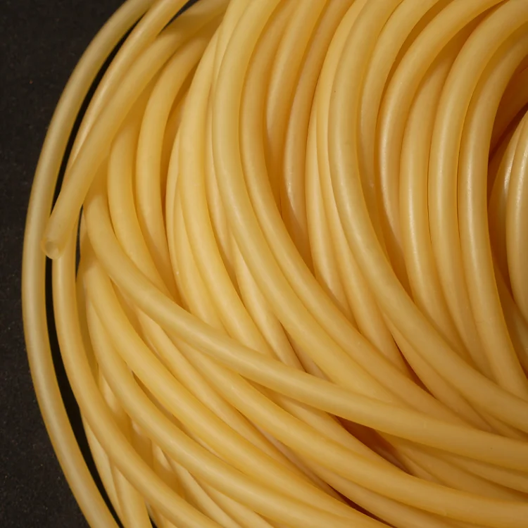 12 Tubi Elastici In Gomma Lattice Naturale Per Catapulta – Ricambi Per Fionda (BAVER, Cina)