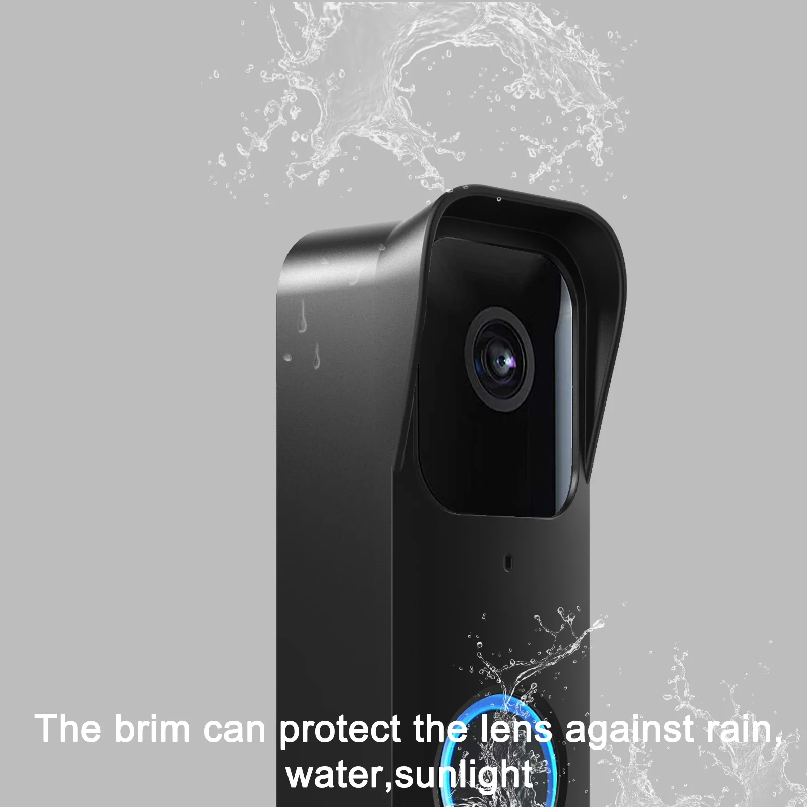 Protective Silicone Case Weatherproof Cover Soft For Blink Video Doorbell/New Blink Outdoorbell