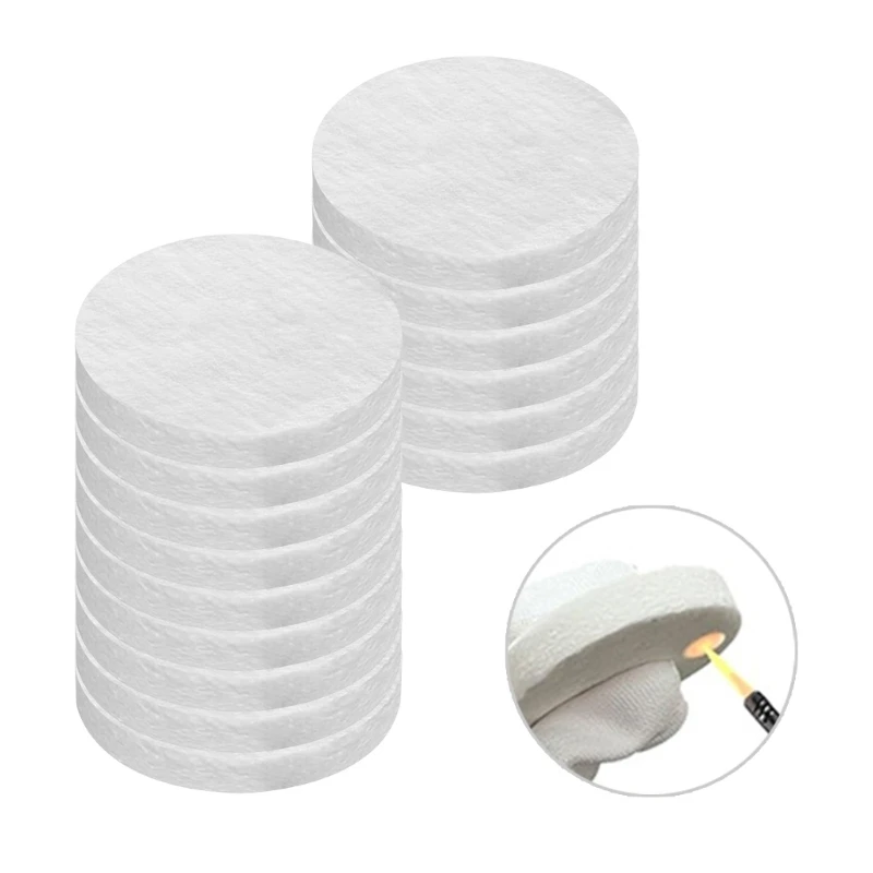 Ceramic Wool Ceramic Fiber Wool For Bioethanol Fireplaces Pack Of 20