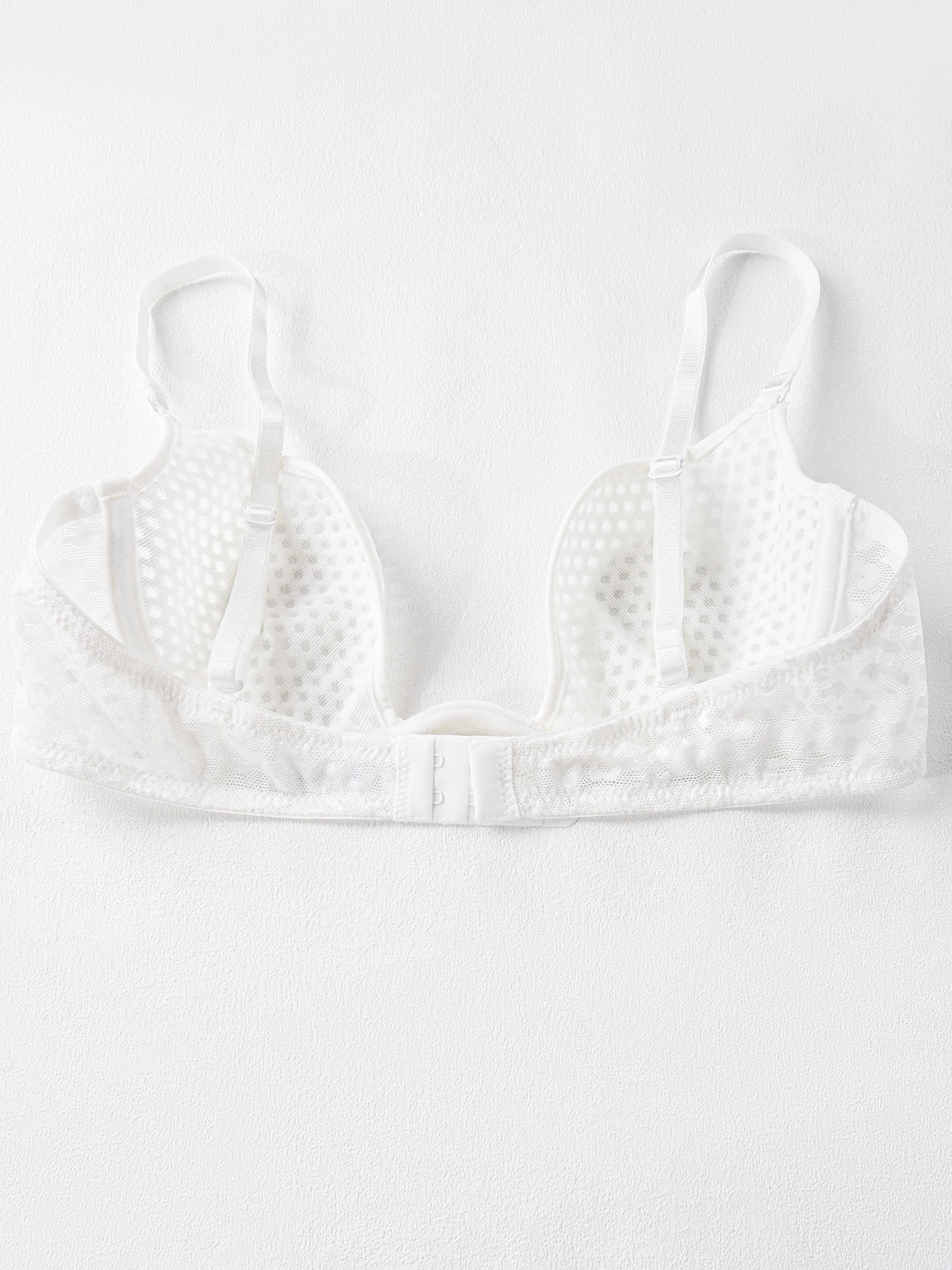 Sexy U-shaped spacer bra thin mesh Breathable underwear underwire comfortable stylish Lingerie bralette