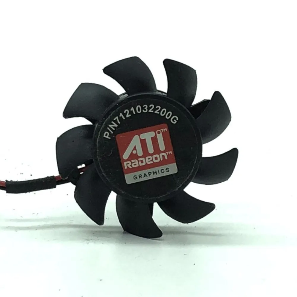음소거 그래픽 카드 팬 인클로저: PLA04710S12H 12V 직경 3.6cm 보어 거리 2.6cm, 길이 5cm, 폭 1.2cm