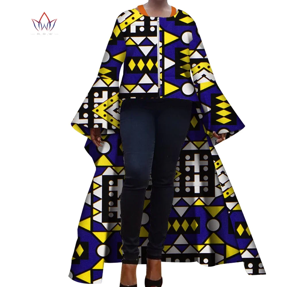 

Африканский Топ для женщин, Дашики, длинная рубашка, африканская Свободная рубашка, платье с принтом, вощеная, бриллиантовая женская рубашка, модель WY4507