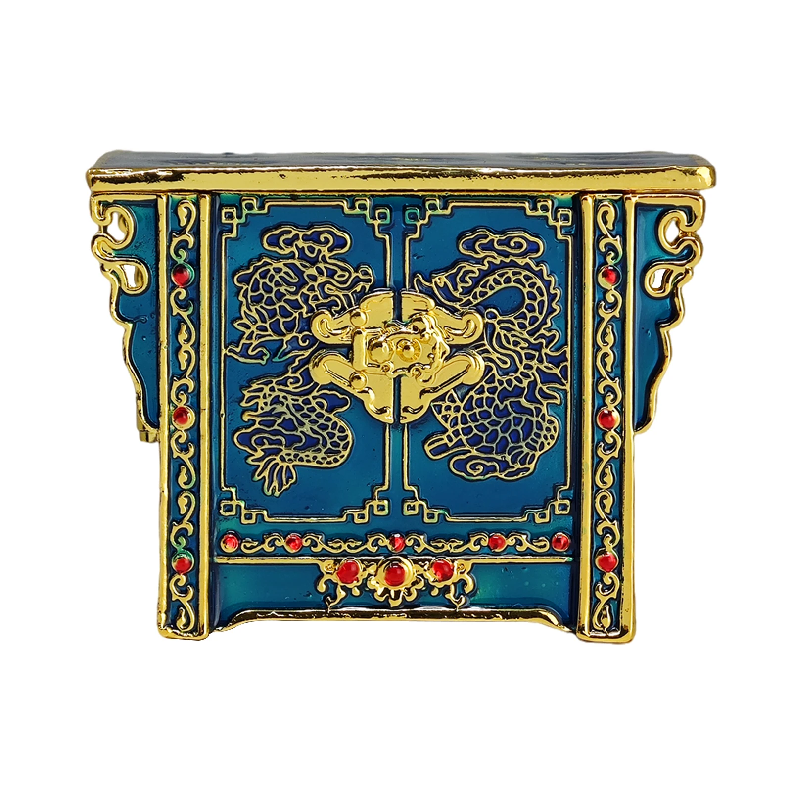 Feng Shui Treasure Chest With Double Dragon Wealth and Good Luck Talisman 3