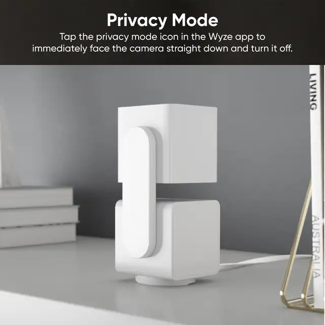 Wyze Cam Pan v3 Security Camera, 1080P Night Vision, 2-Way Audio, Motion Detection for Home/Baby/Pet Monitor, Works with Alexa 4