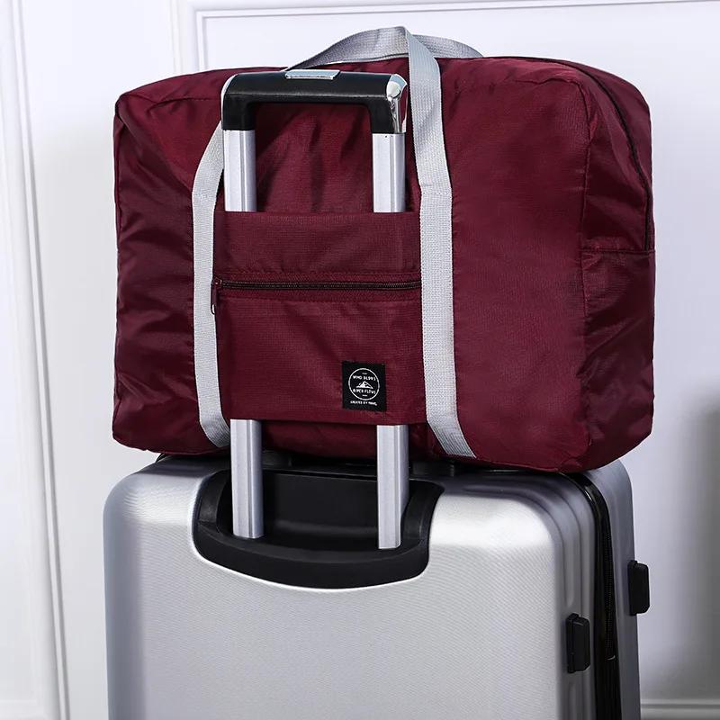 

2023 Travel Bag Nylon Foldable Luggage Bag Big Capacity Storage Bag Women WaterProof Handbags Men Travel Organizer Free Shipping