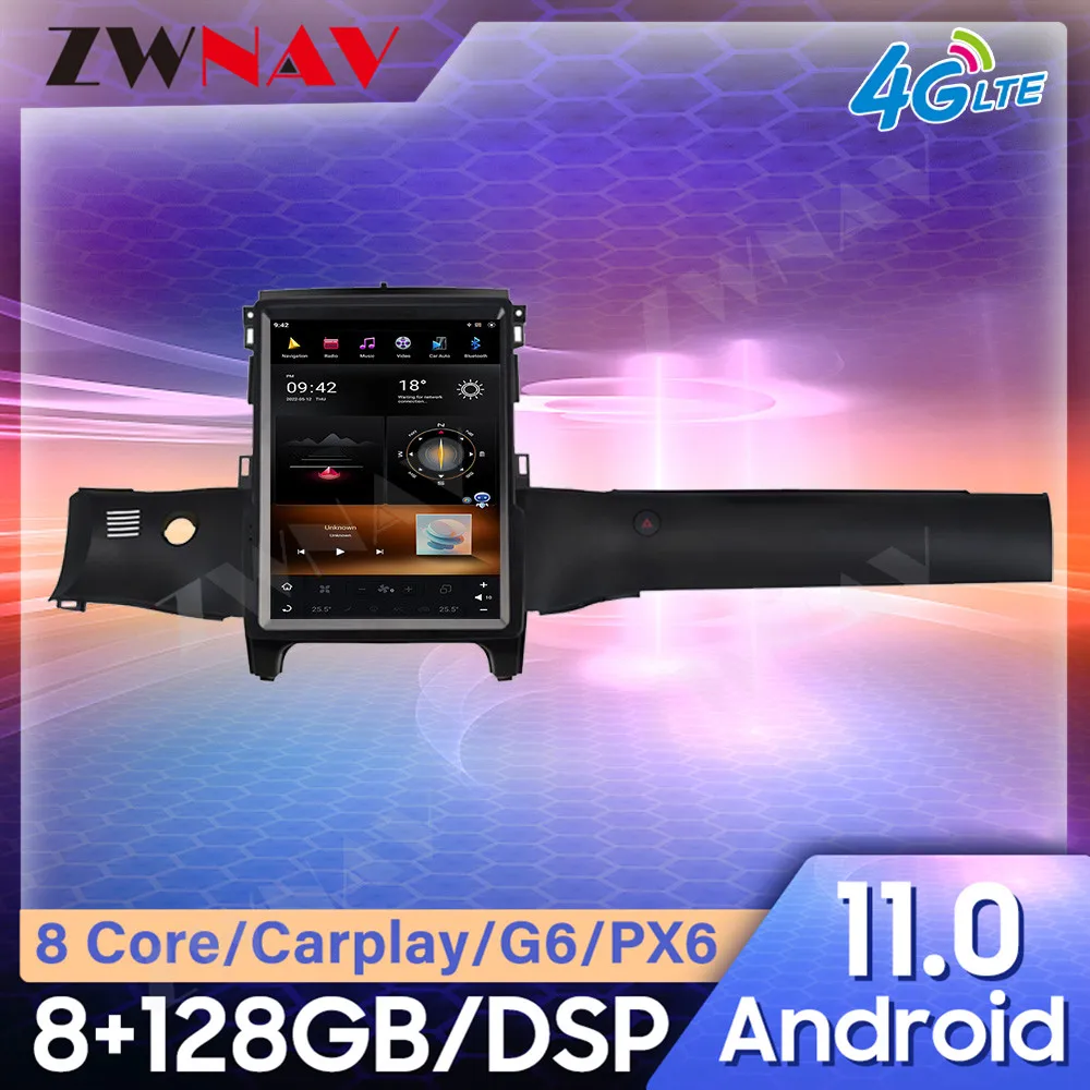 

For Ford Ranger F250 2015-2022 Android 11 Car Auto Radio Stereo Multimedia Player HeadUnit 128G Car DVD Player GPS Navigation