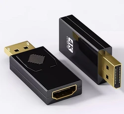 4K DisplayPort to HDMI Adapter - Ultra HD Video/Audio Converter (4K - 1pcs)